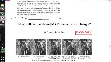 2.4 BM3D for Image Denoising | Image Analysis Class 2013