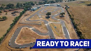 NEW LAYOUT Southern Go Kart Club FIRST LOOK