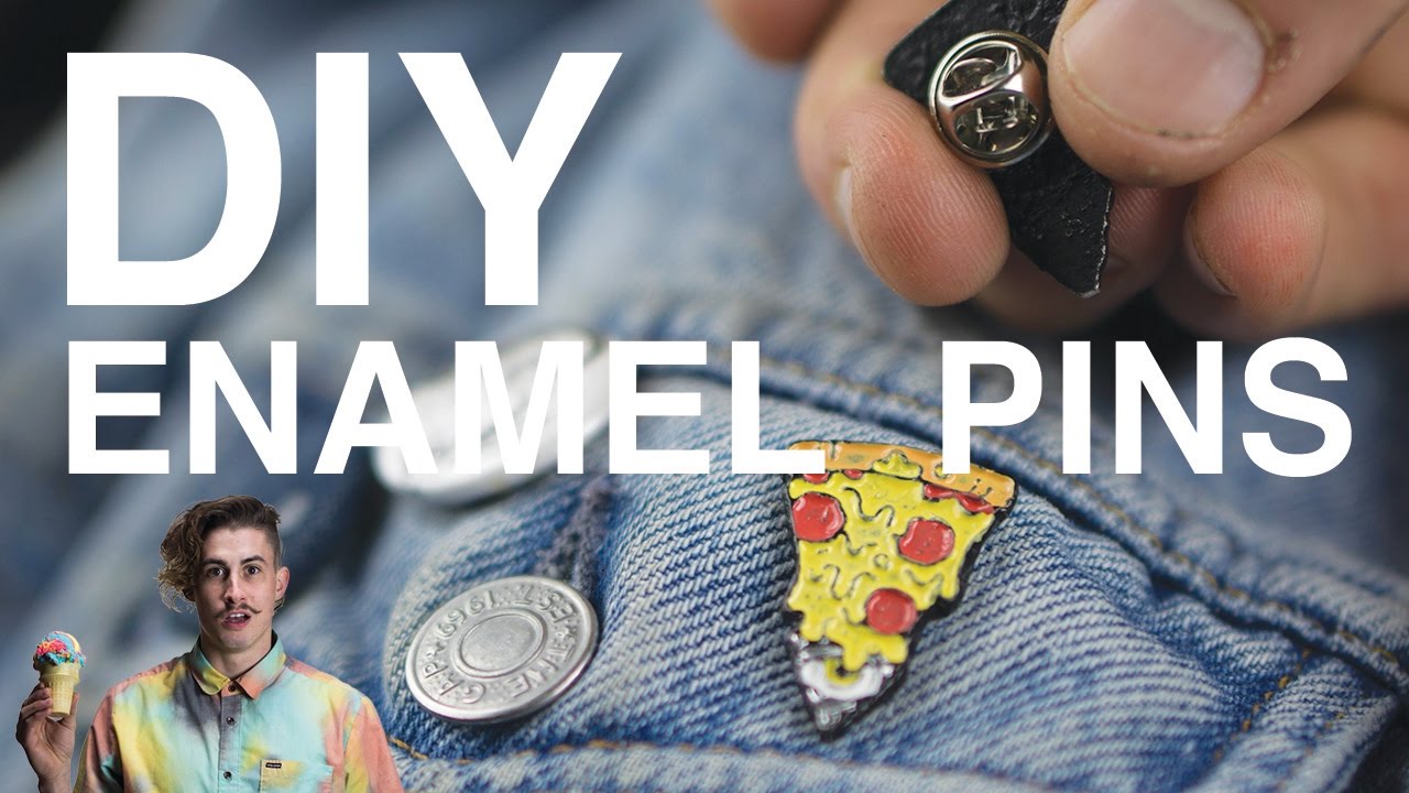 How To Make Enamel Pins At Home Youtube