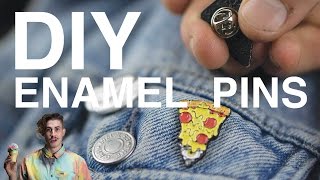 how to make enamel pins at home