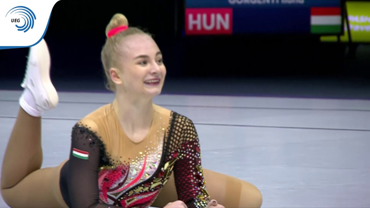 Ilona GORGENYI (HUN) - 2019 Junior Aerobics Europeans, individual women final