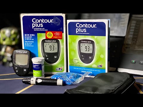 Contour Plus Diabetes Testing Machine - Unboxing and How to Use Guide