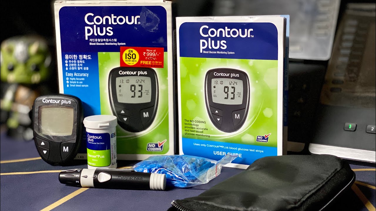 Contour Plus Diabetes Testing Machine - Unboxing and How to Use Guide 