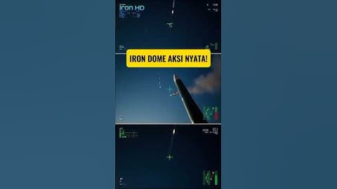 Rudal Ditembak Jatuh di Udara dalam Hitungan Detik! #irondome #balistik #funfacts #faktaunik #shorts
