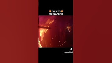 First in fire attack by SFD Engine 8.  These guys are fearless!
