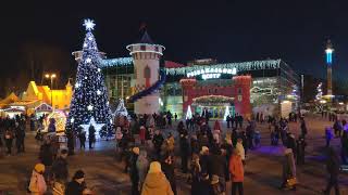 С Новым годом и Рождеством! Средневековая площадь - минутка жизни Харькова. 2022 год
