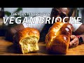The most incredible vegan brioche bread  egg and dairy free brioche