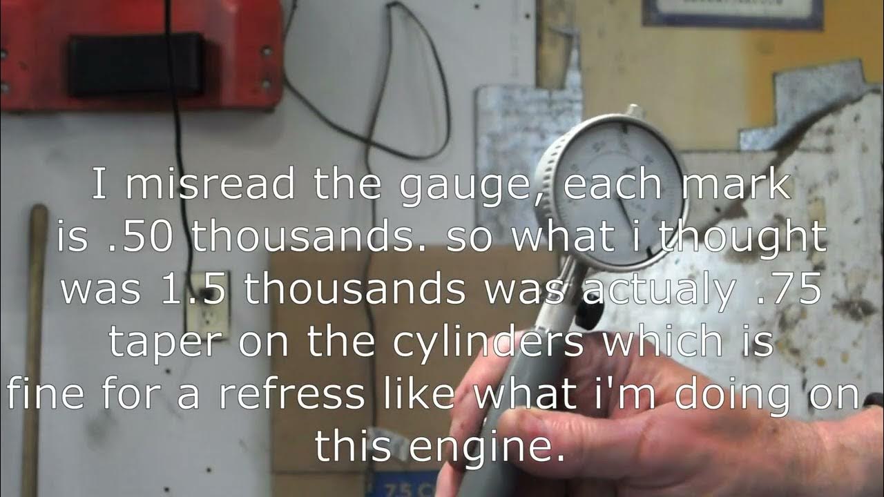 how to check Cylinder bore Taper YouTube
