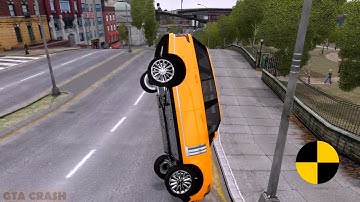 GTA 4 CRASH TESTING REAL CAR 77