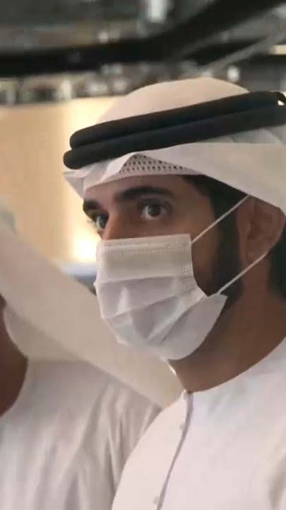 Sheikh Hamdan Fazza Dubai Crown Prince And UAE Deputy PM Visits Dubai Municipality Throwback