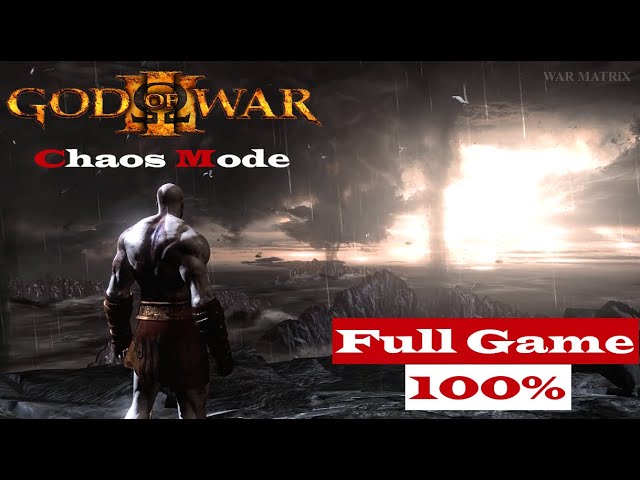 God of War 1 - Modo Dios - 100% Playthrough [1080p 60fps] 