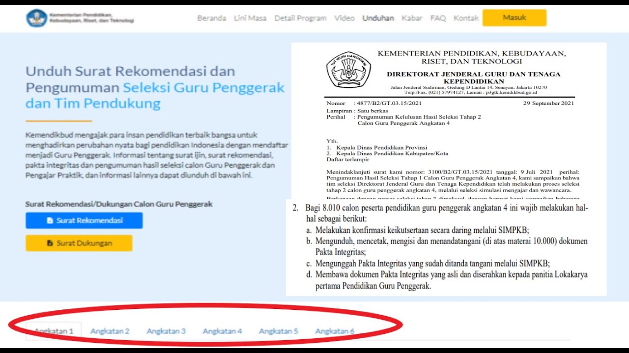 Cara Melihat Pengumuman Kelulusan Guru Penggerak Syarat Dan Langkah Yang Harus Dilakukan Youtube