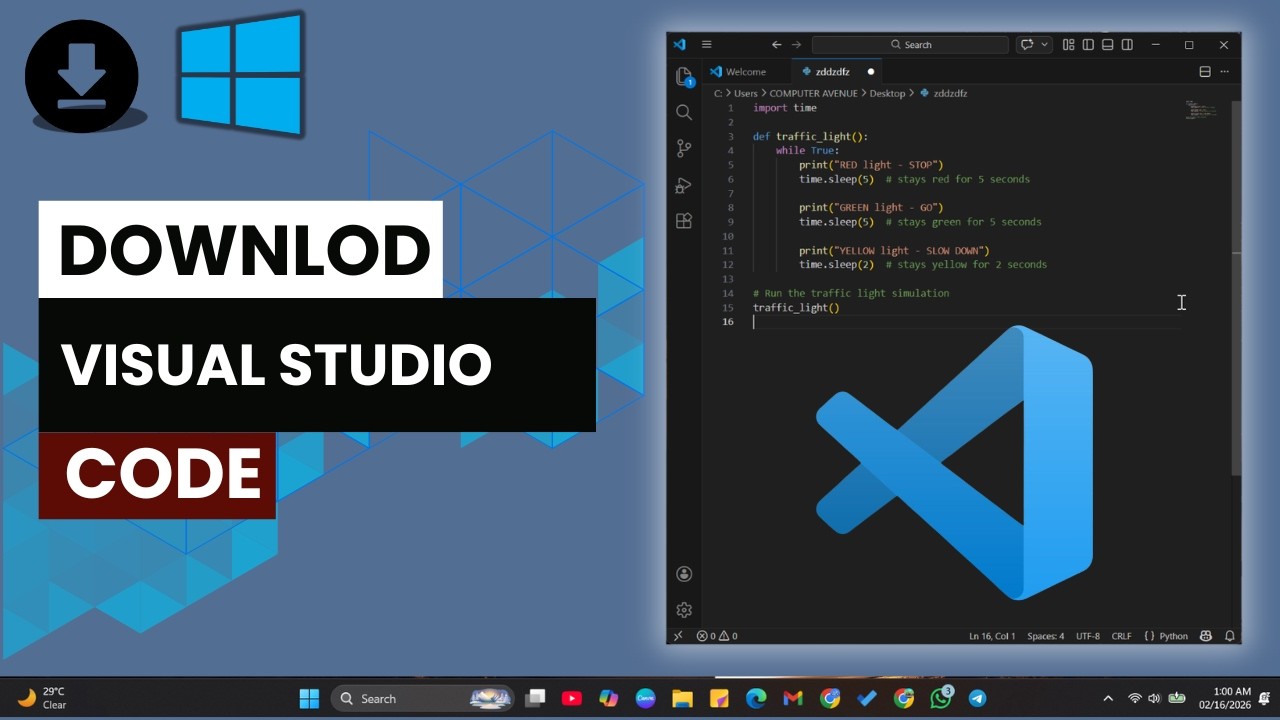 How to Get Visual Studio Code on Your PC (Fast & Easy) - YouTube