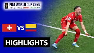 Colombia vs Switzerland (4-3 Pens) FIFA World Cup Highlights 2026 | Penalty Shootout & Drama