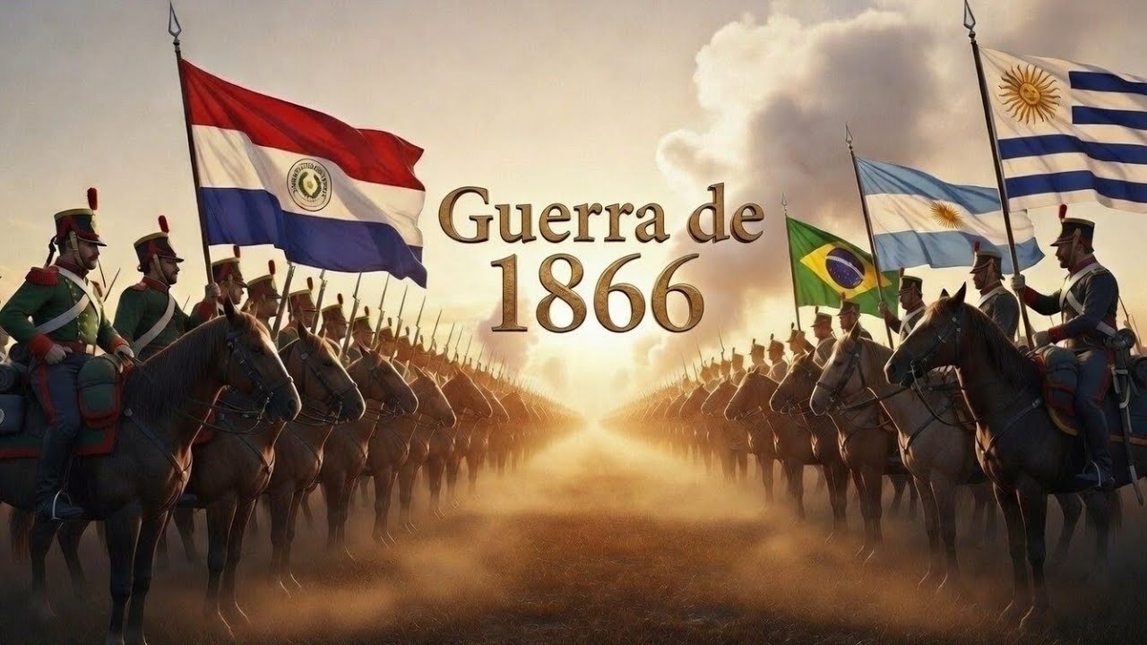 Como Foi A Guerra de Tuiuti 1866.( Reconstrução Com IA )