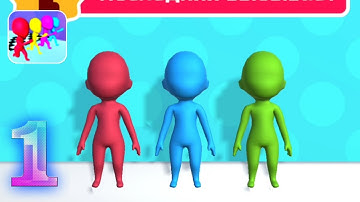 Run Race 3D - Part 1 levels 1 to 6,  Gameplay Walkthrough  LILU