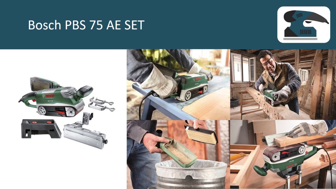 Bosch Pbs 75 Ae Set Youtube