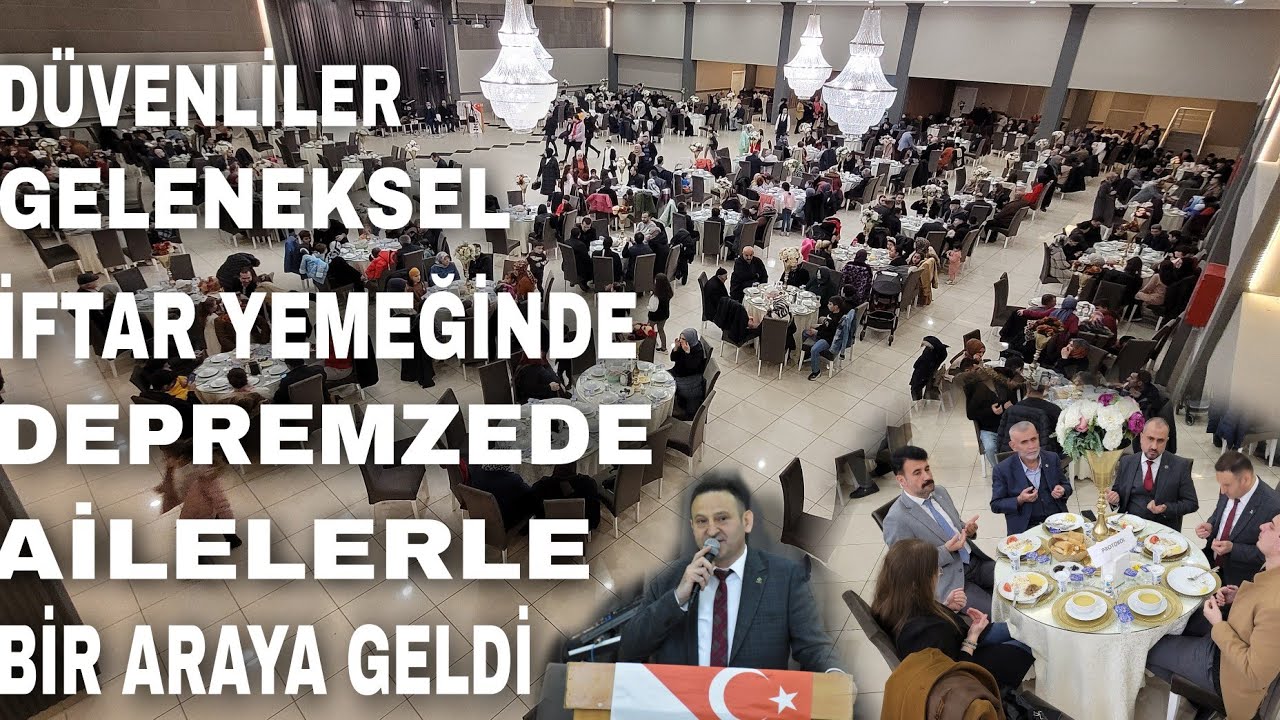Düvenli Köyü Düven-der Geleneksel İftar Programı 2023