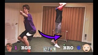 FIFA Mobile and MINI SOCCER $100 WAGER!!! INTENSE GAME VS. BRO!! 1v1 IRL CHALLENGE (*FOOTBALL*)| BGS