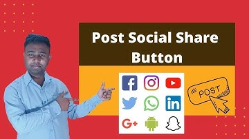 How to Add Social Share Buttons 🔥 in Wordpress Website in Hindi ||