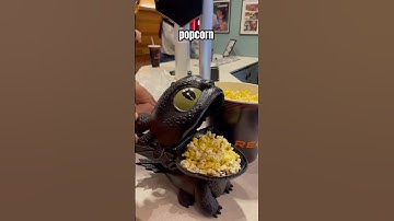 They Turned Toothless Into a Popcorn Bucket?! 🍿🔥 #Toothless #HTTYD #PopcornBucket #MovieMerch