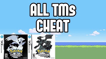 How to Get Every TM in Pokemon Black & White (Action Replay Code)
