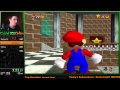 Sm64 0 star speedrun in 832 no stars collected