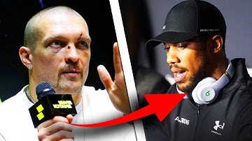 Anthony Joshua PROMISES BIG TROUBLE TO Alexander Usyk IN REMATCH / Tyson Fury - Anthony Joshua FIGHT
