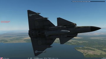 DCS Viggen rockets tutorial (by DCS Training ARAK M70B rocket pod)