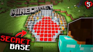 I Made SECRET Base In Minecraft