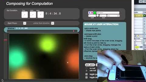 Max MSP Tool for  Composing Interactive Soundscapes