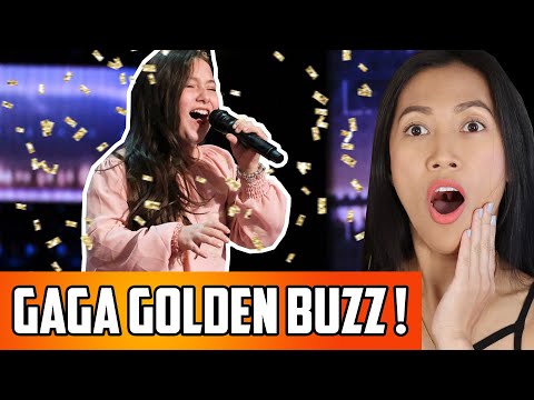 Golden Buzzer Reaction – 10 Yr Old Roberta Battaglia Sings Shallow! America's Got Talent (AGT) 2020!