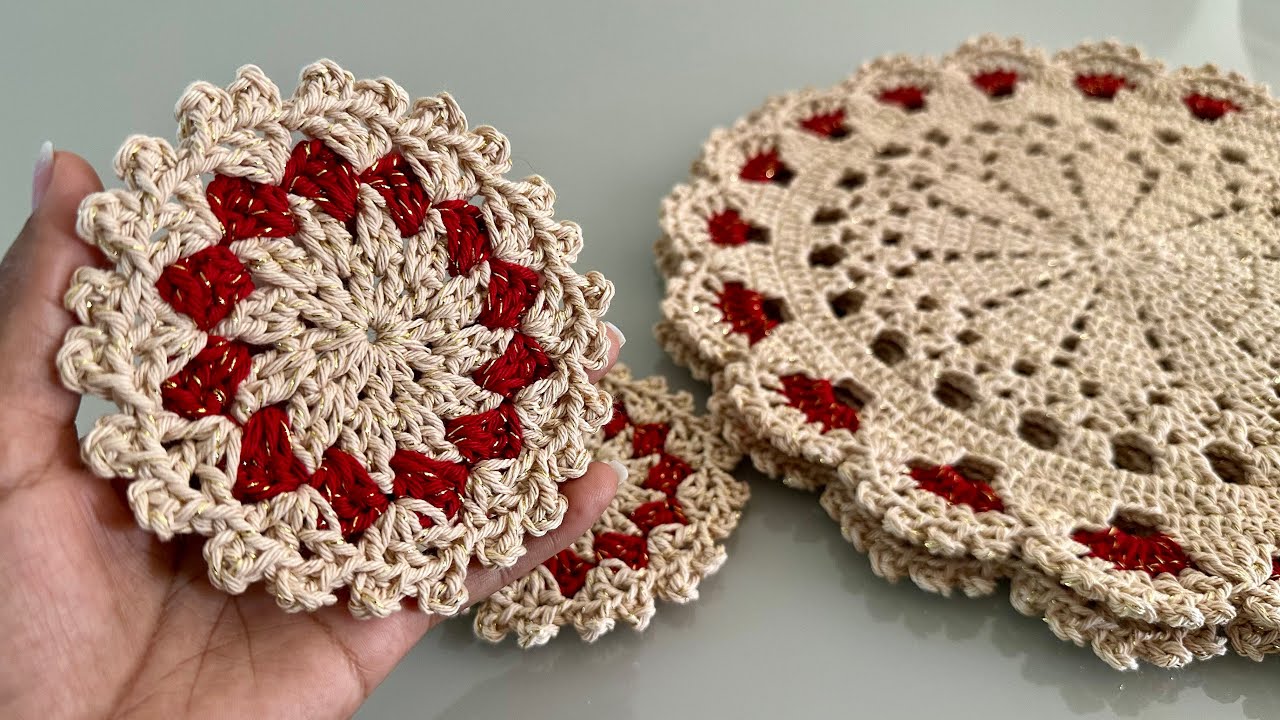 Porta Copo creme aula passo a passo completa