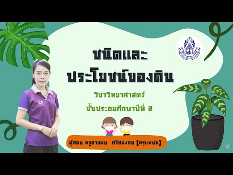 ประโยชน์ของดิน ชั้นประถมศึกษาปีที่ 2