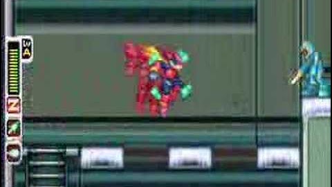 Megaman Zero 2 : Destroy Computer Zone.