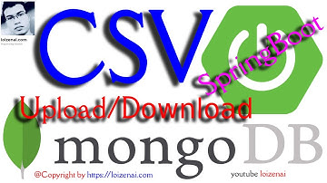 MongoDB SpringBoot RestAPIs Upload Parse CSV files - Download CSV files from Atlas MongoDB