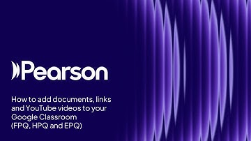 How to populate your PQ Google Classroom with documents, links and videos