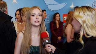 Sophie Grace Interview "1st Annual Children's & Family Emmy Awards" in Los Angeles