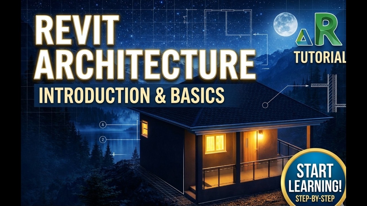 Step by step Introduction to Revit Part 1 #architecture - YouTube