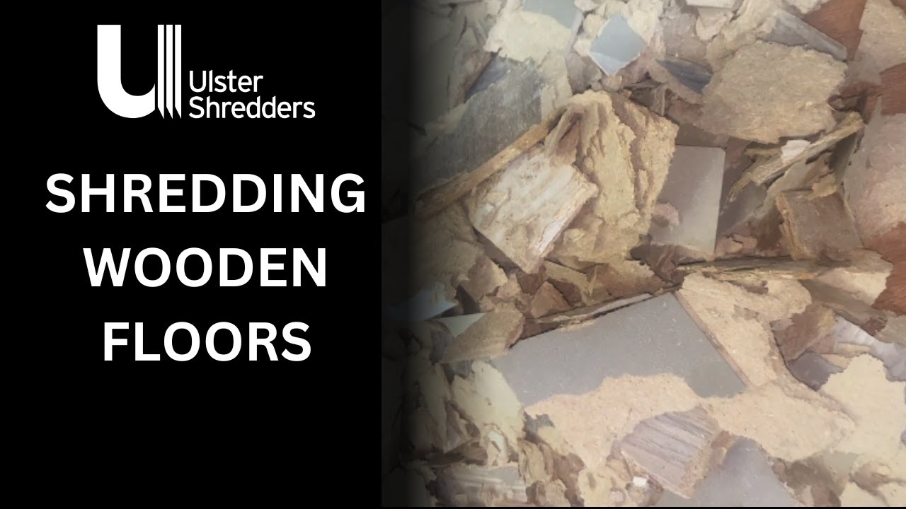 Shredding Wooden Floors Ulster Shredders YouTube
