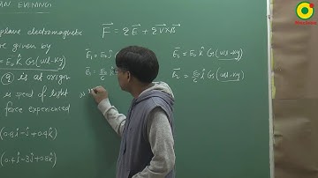 JEE MAIN 2020 Electromagnetic wave 05  (9 Jan S1) By SSI Sir B.Tech IIT Delhi