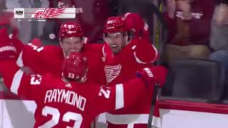 NHL Highlights   Flames vs  Red Wings   October 22, 2023