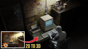 Create a 3D Scene from a Photo - Blender tutorial