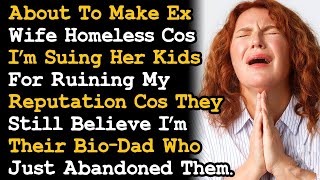 Sued ExWife's Kids for Ruining My Reputation Cos They Still Believe I'm Their Bio Dad Who Left~ AITA