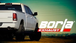 Borla Exhaust for 20092018 RAM 1500/20192023 Ram 1500 Classic