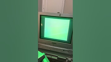 1980s Tandy Color Computer Loading a Cassette