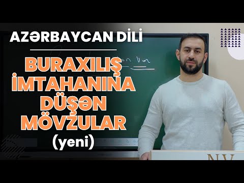 Buraxılışa ən çox düşən 3 mövzu (3 Sualın cavabı 1 videoda) #Azərbaycan dili
