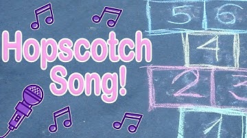 Hopscotch Song - Kids learn & play + Games + Music & Dance + Preschool + Summer Activities