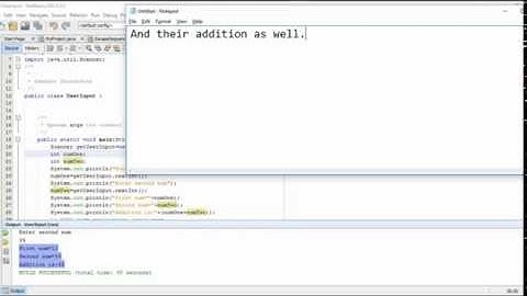 Java Tutorials- Getting input from user in Java 2017 HD