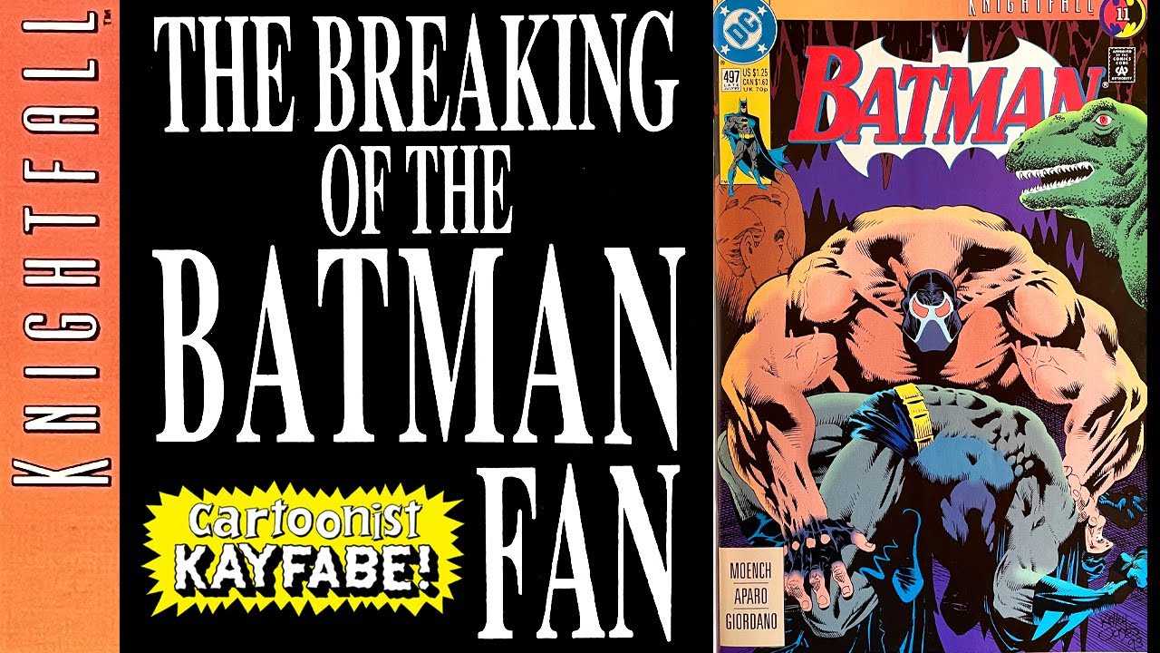 Bane Breaks Batman's Back! DC Hotshots Knightfall! The 90s Comics Collapse  Commences! - YouTube